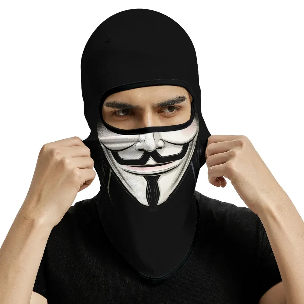 Cagoule Moto Anonymous Antre du Motard