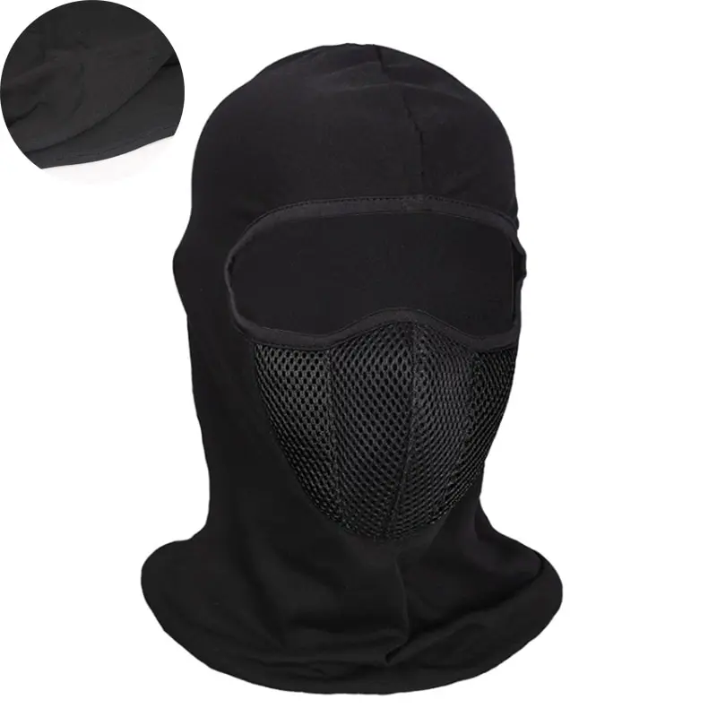 Cagoule Moto Cross Noir Antre du Motard