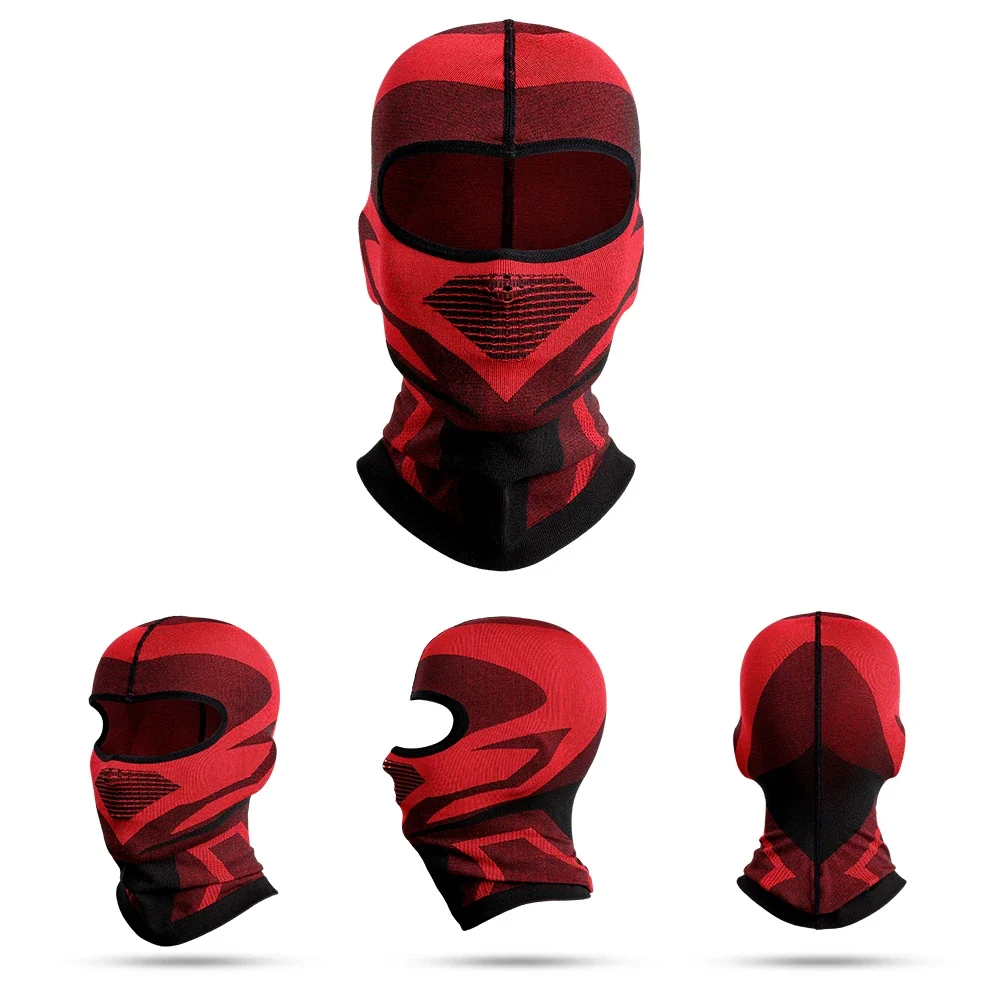 Cagoule Moto Cross Rouge Antre du Motard