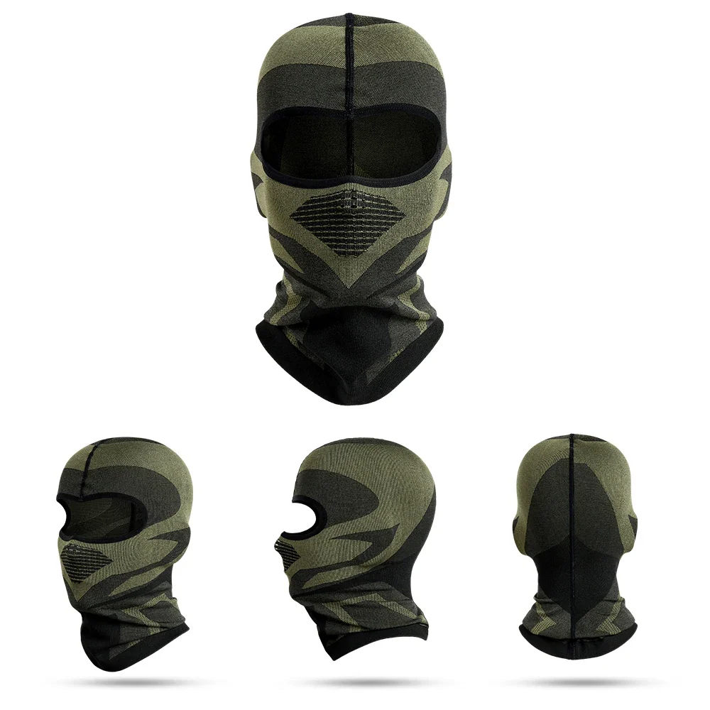 Cagoule Moto Cross Vert Léger Antre du Motard