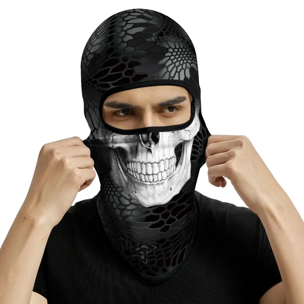 Cagoule Moto Halloween Antre du Motard