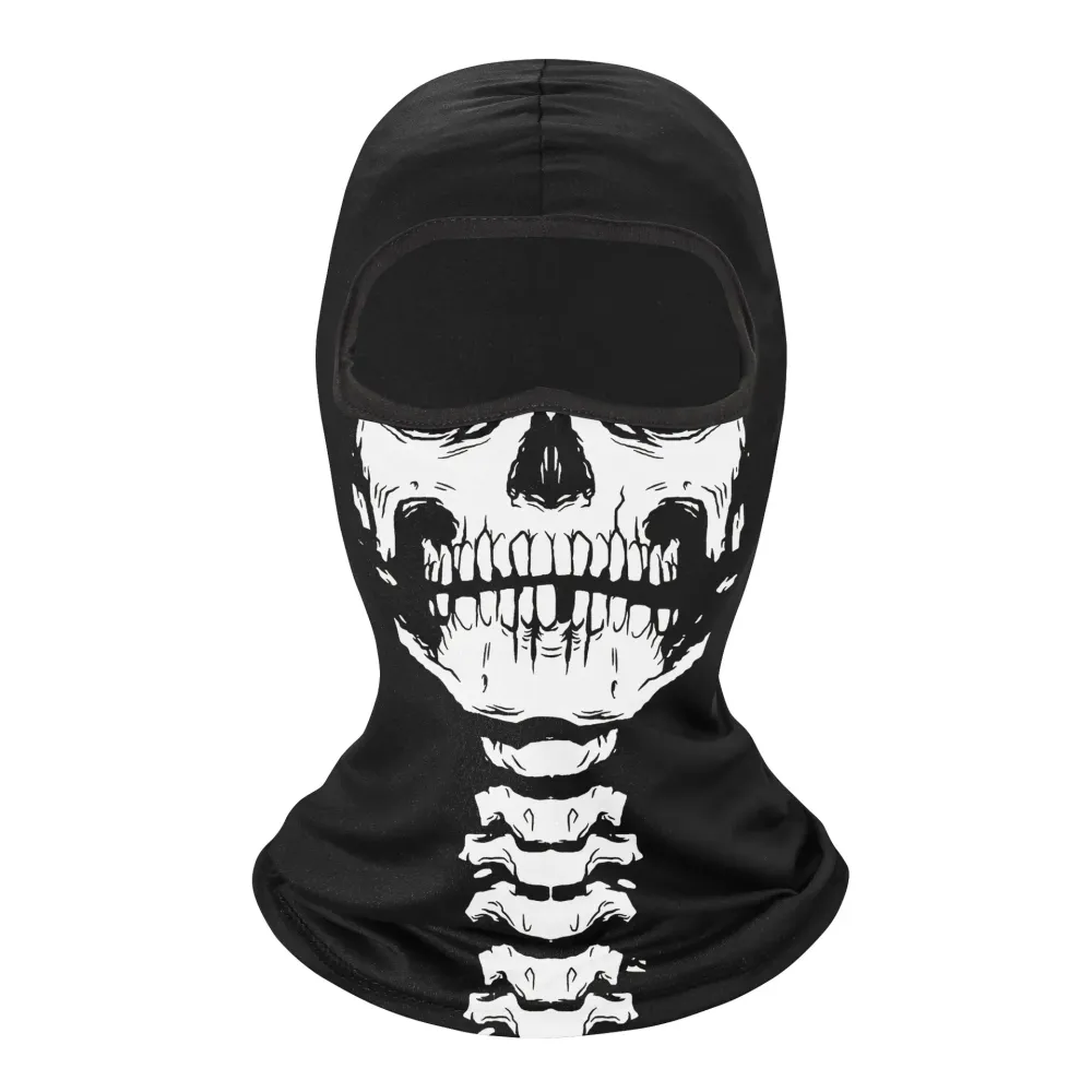 Cagoule Moto Squelette Antre du Motard