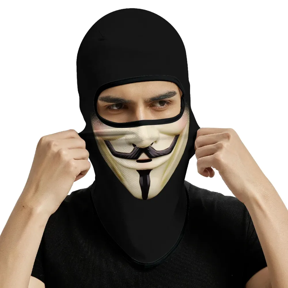 Cagoule Moto Masque Anonymous Antre du Motard