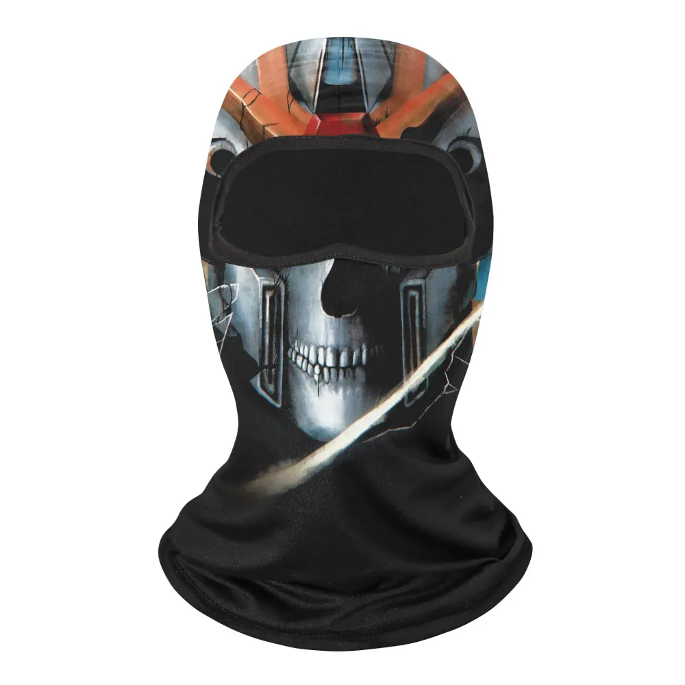 Cagoule Moto Mort Casqué Antre du Motard