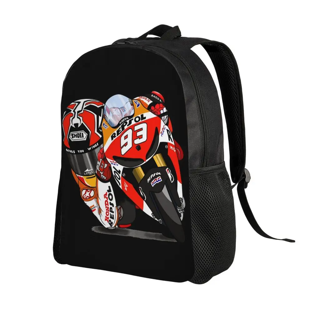 Cartable Moto GP Marquez sur Circuit Antre du Motard