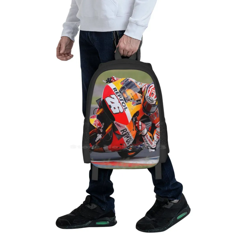 Cartable Moto GP Pilote Daniel Pedrosa Antre du Motard