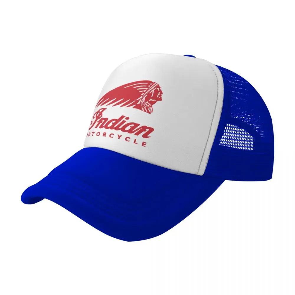 Casquette Bleue Moto Indian Motorcycle Antre du Motard