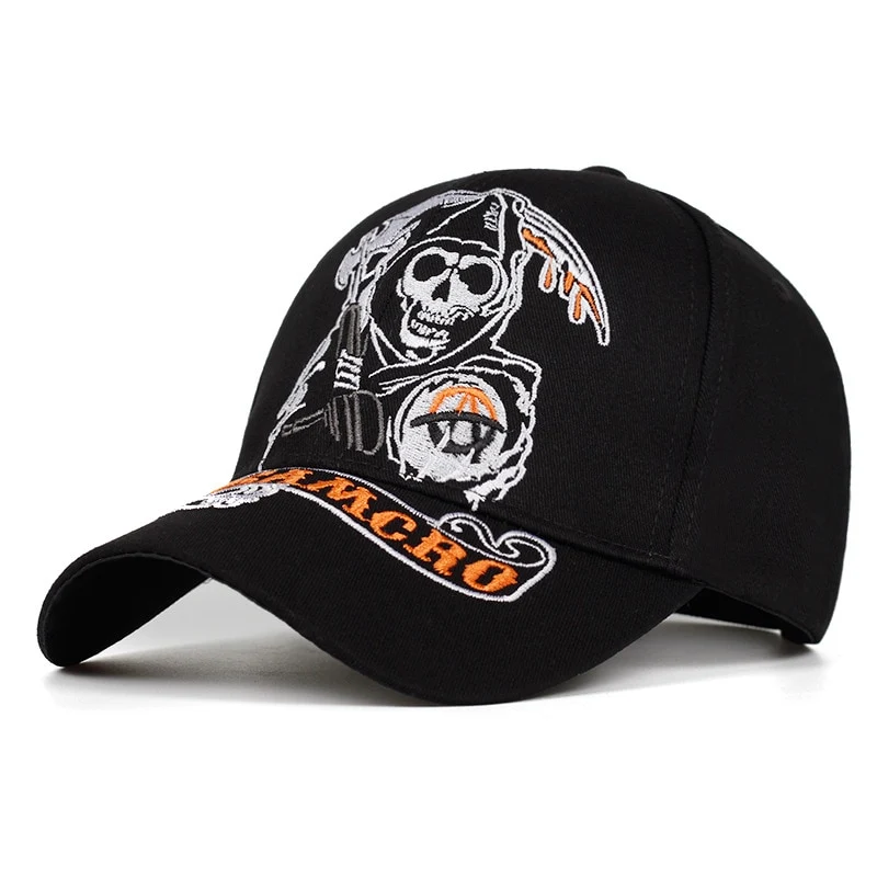 Casquette Moto Grande Faucheuse Antre du Motard