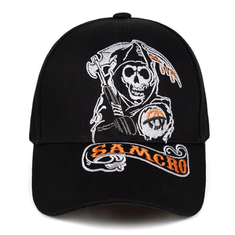 Casquette Moto Grande Faucheuse Antre du Motard