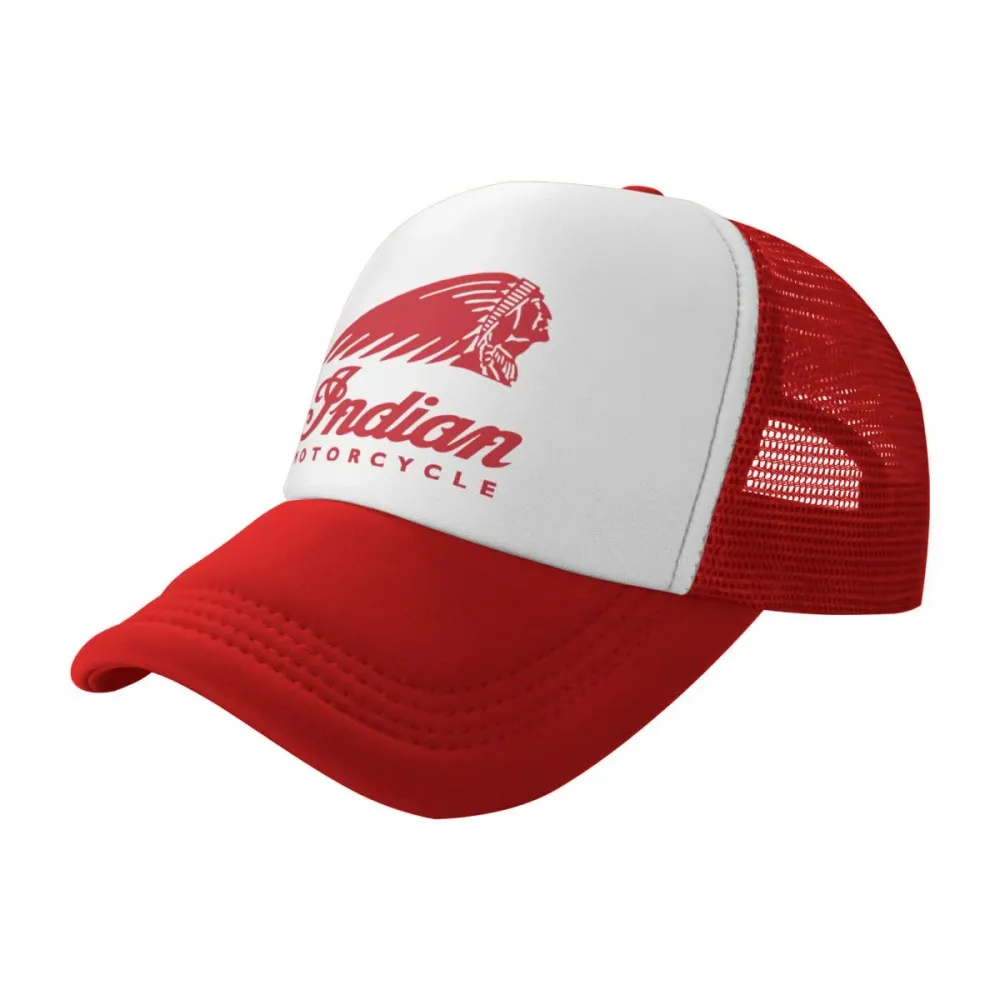 Casquette Rouge Moto Logo Indian Motorcycle Antre du Motard