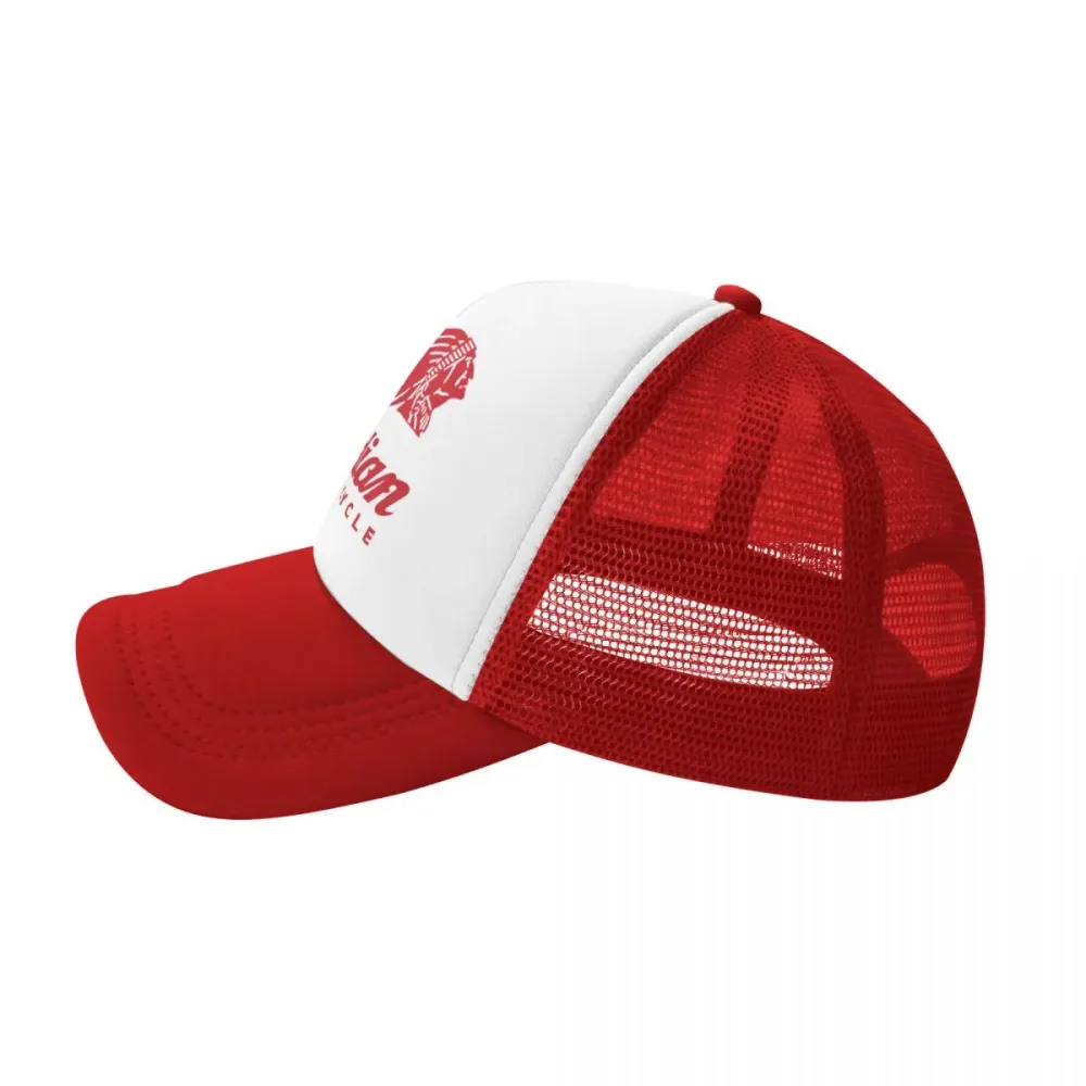 Casquette Rouge Moto Logo Indian Motorcycle Antre du Motard