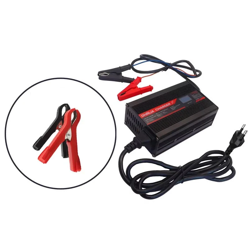 Chargeur de batterie de moto 54.6V 5A 220V Antre du Motard
