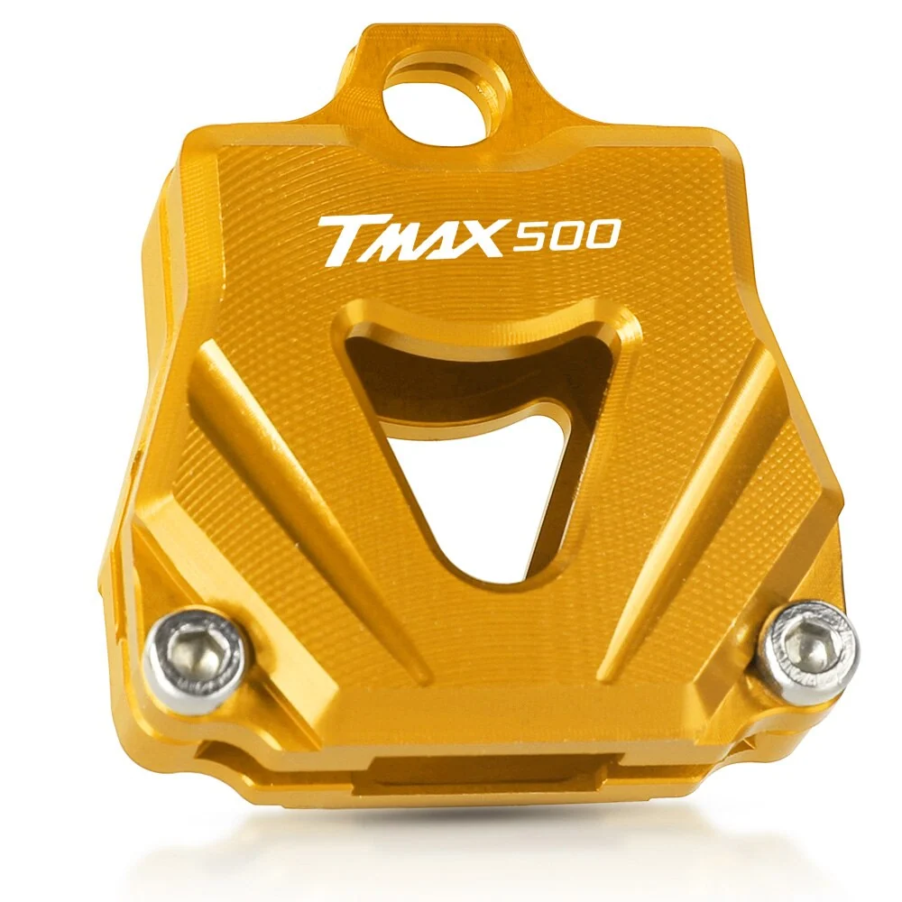 Coque Clé Dorée Moto Inscription Tmax 500 Blanche Antre du Motard