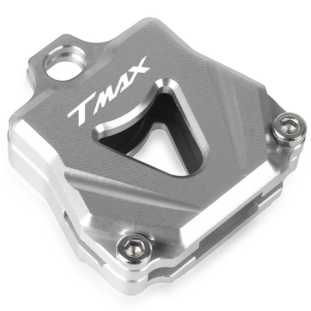 Coque Clé Grise Moto<br> Inscription Tmax Blanche Antre du Motard