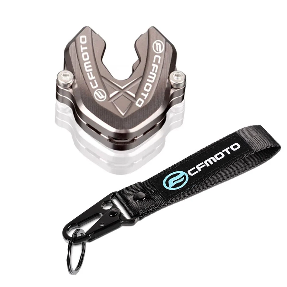 Coque Clé Grise Moto Pack Full CFMOTO avec Porte-Clé Associé Antre du Motard