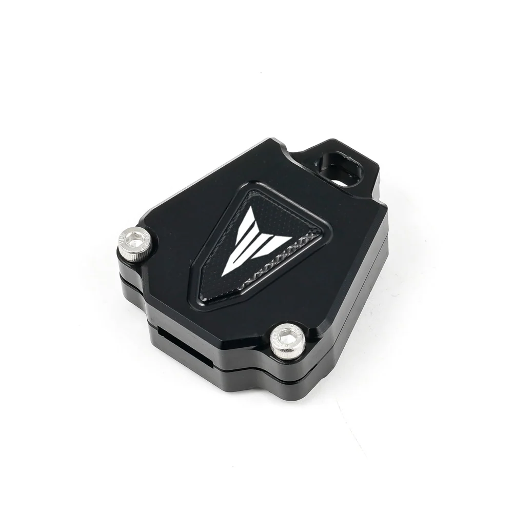 Coque Clé Noire Moto Sigle (Yamaha) MT Blanc Antre du Motard