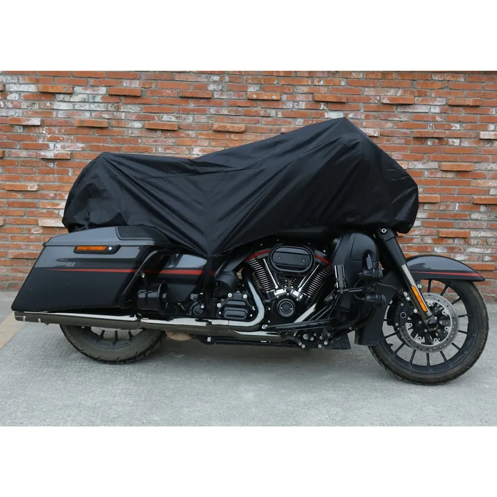 Demi-Housse Moto Waterproof Noir Antre du Motard