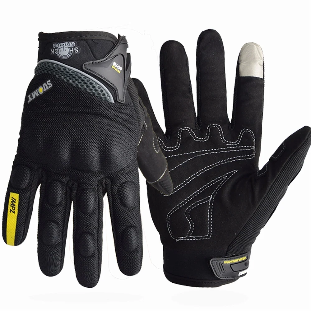 Gant Moto Tactile Noir Antre du Motard