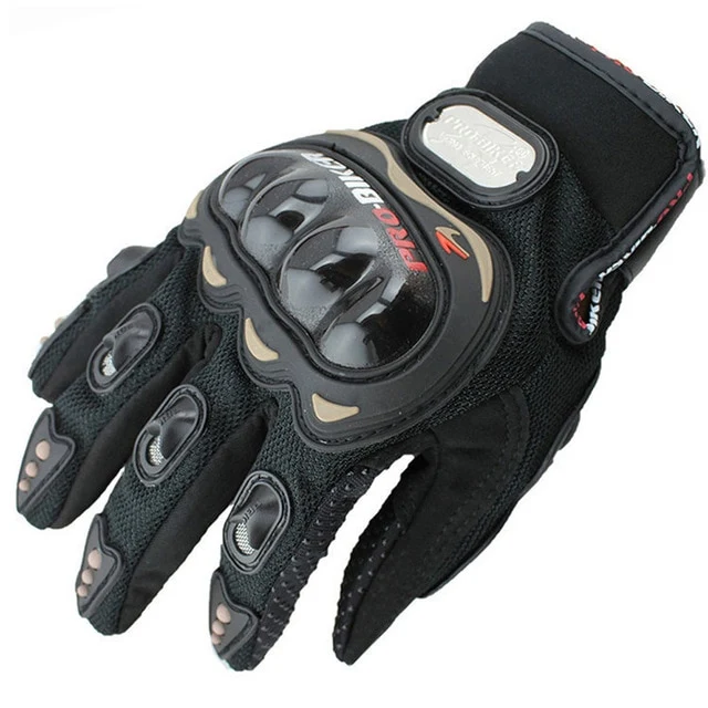 Gants Moto (Textile) Noir Racing Pro-Biker Antre du Motard