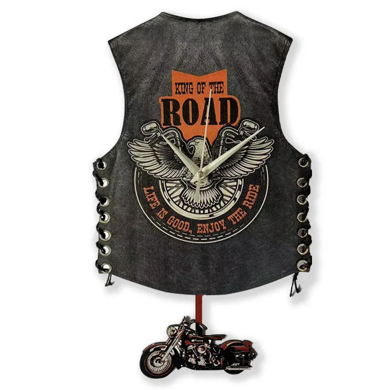 Horloge Murale Moto Harley Davidson Vintage Antre du Motard