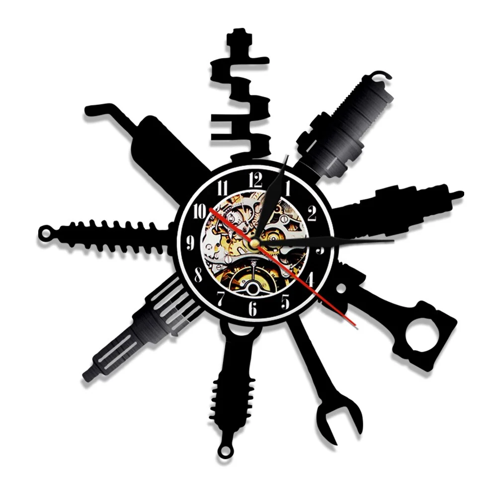 Horloge Murale Moto Pièces du Motard Antre du Motard