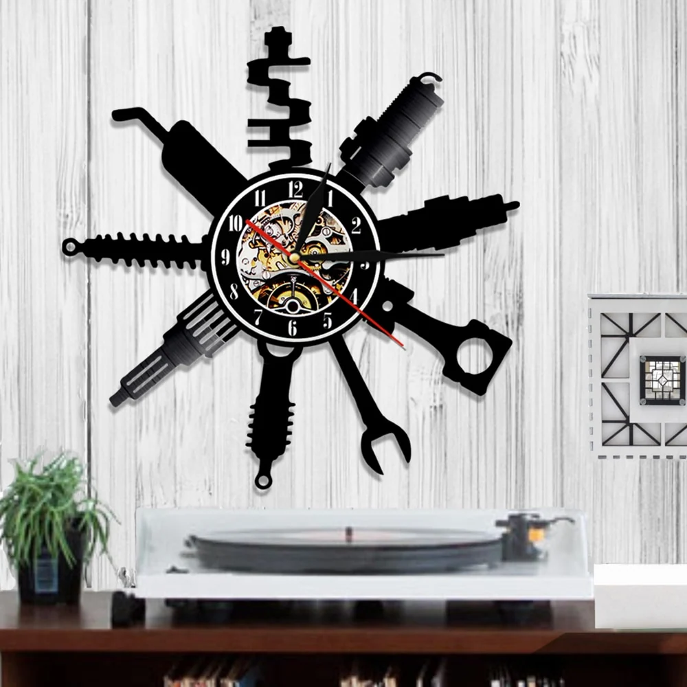 Horloge Murale Moto Pièces du Motard Antre du Motard