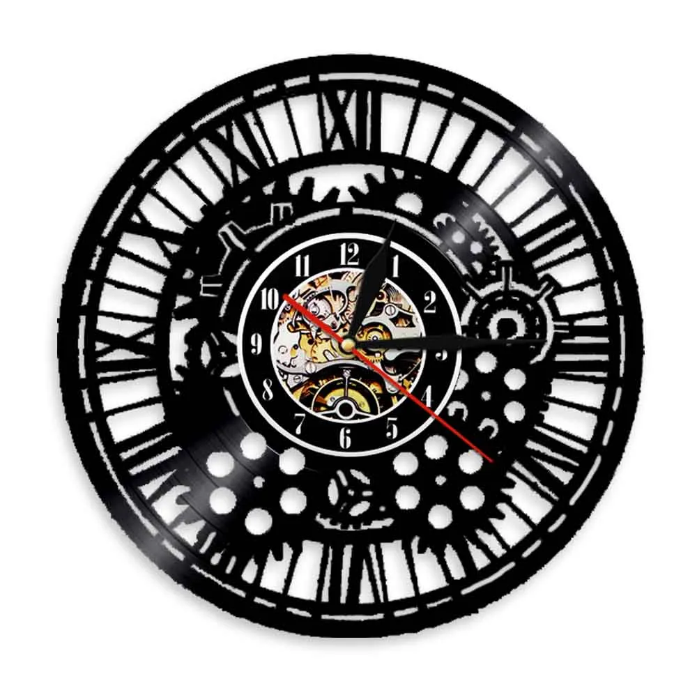 Horloge Murale Moto Pignons Mécaniques Antre du Motard