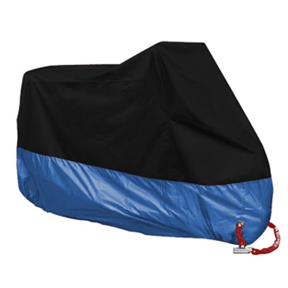 Housse Moto Extérieure<br> Noir et Bleu Antre du Motard
