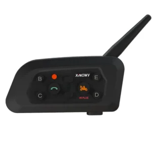 Intercom bluetooth moto V6 Plus 1200M 6 motards Antre du Motard