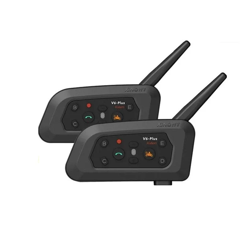 Intercom bluetooth moto V6 Plus 1200M 6 motards Antre du Motard