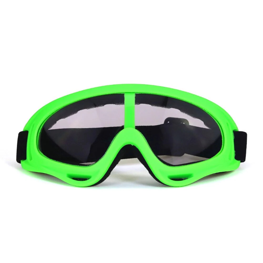 Lunette Moto Vert Fluo Antre du Motard