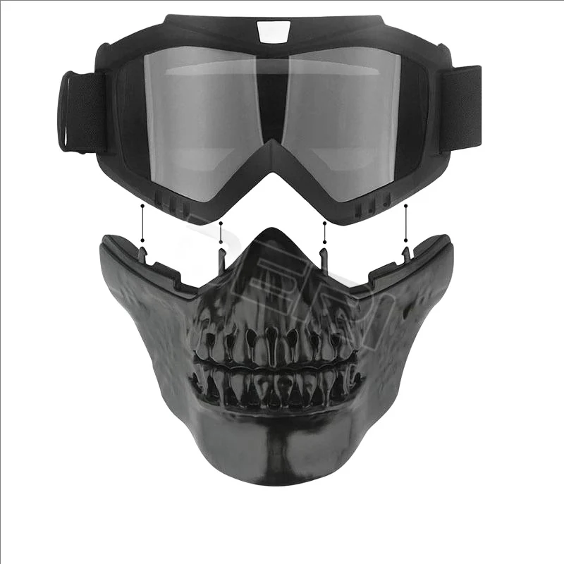 Lunettes Moto Tête de Mort Antre du Motard