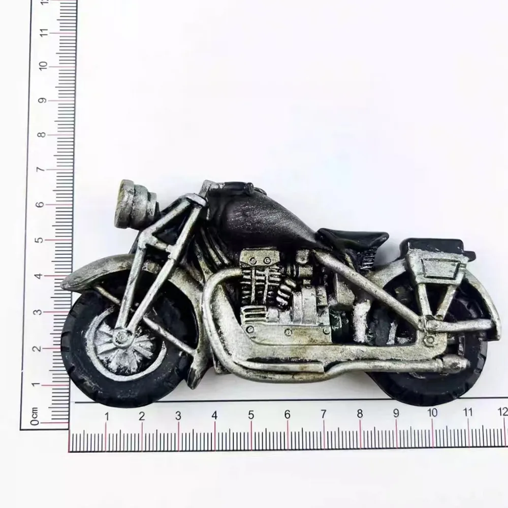 Magnet Moto Noire Vintage Antre du Motard