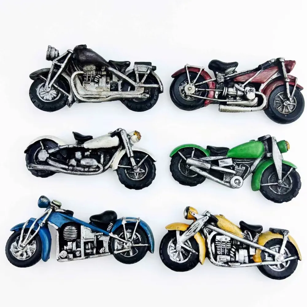 Magnet Moto Noire Vintage Antre du Motard
