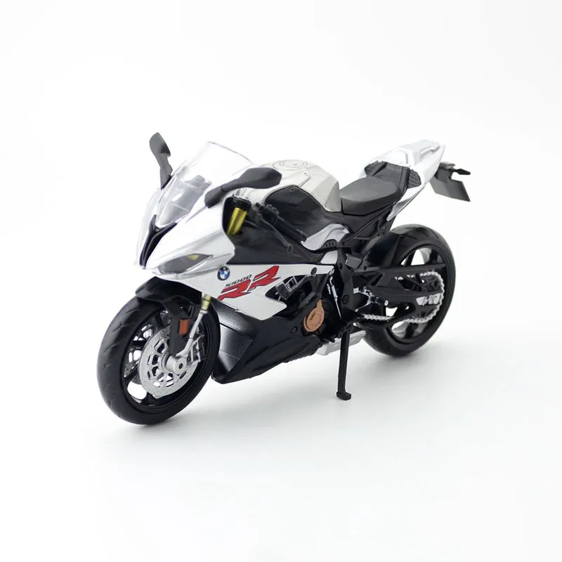 Moto Miniature 1:12 BMW S1000RR Blanche Antre du Motard
