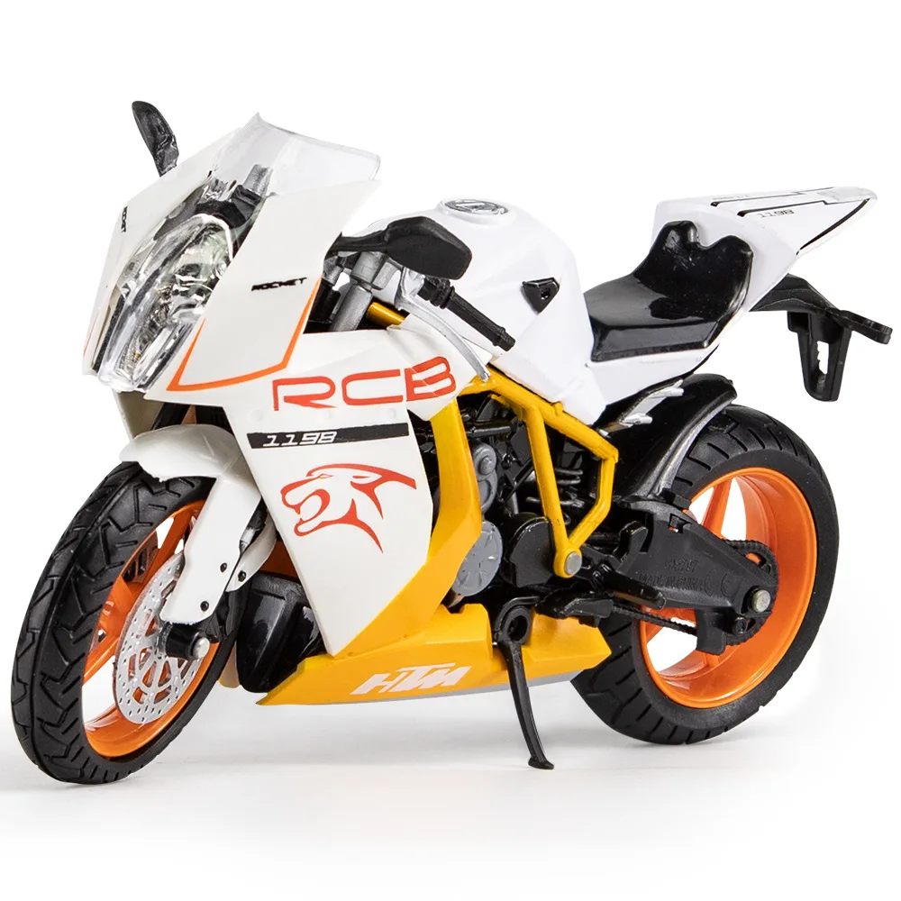 Moto Miniature 1:12 KTM 1190 RC8 Blanche Antre du Motard