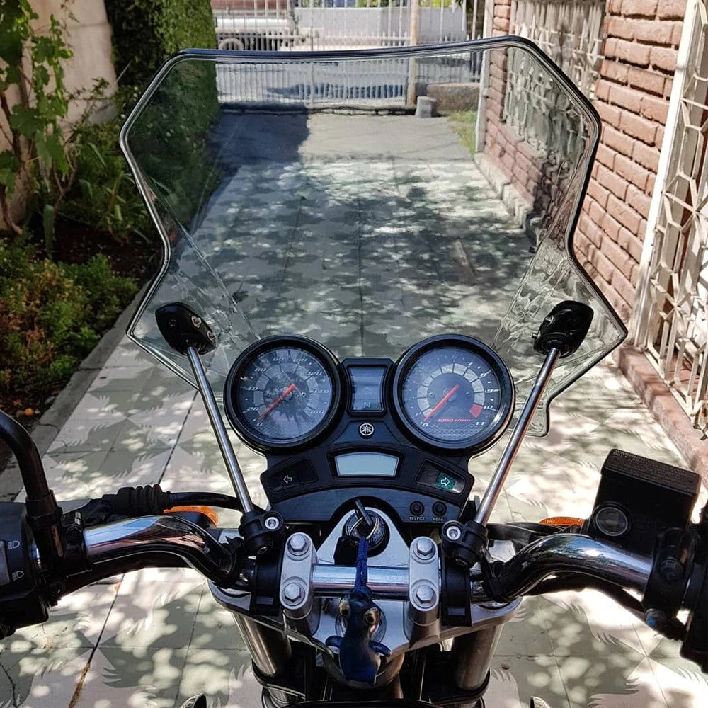 Pare-brise pour moto custom Antre du Motard