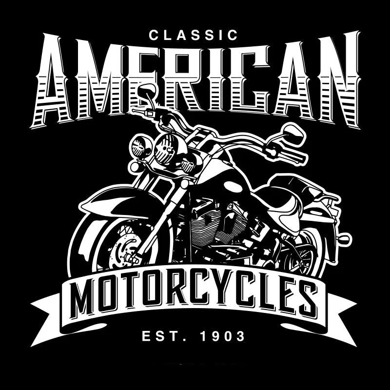 Patch Biker Moto American Classic Antre du Motard