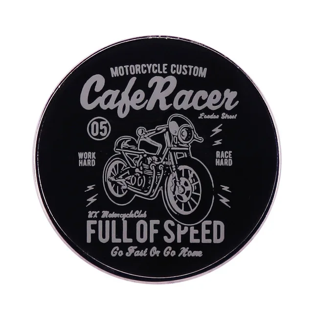 Pin's Moto Cafe Racer Antre du Motard