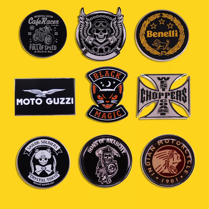Pin's Moto Cafe Racer Antre du Motard