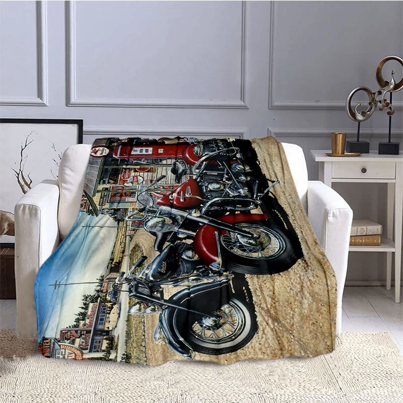 Plaid Moto Balade Vintage Antre du Motard