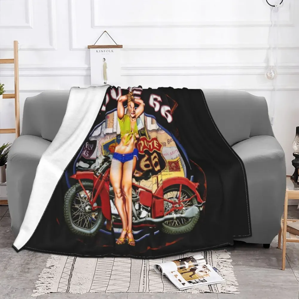 Plaid Moto Belle Femme Motarde Antre du Motard