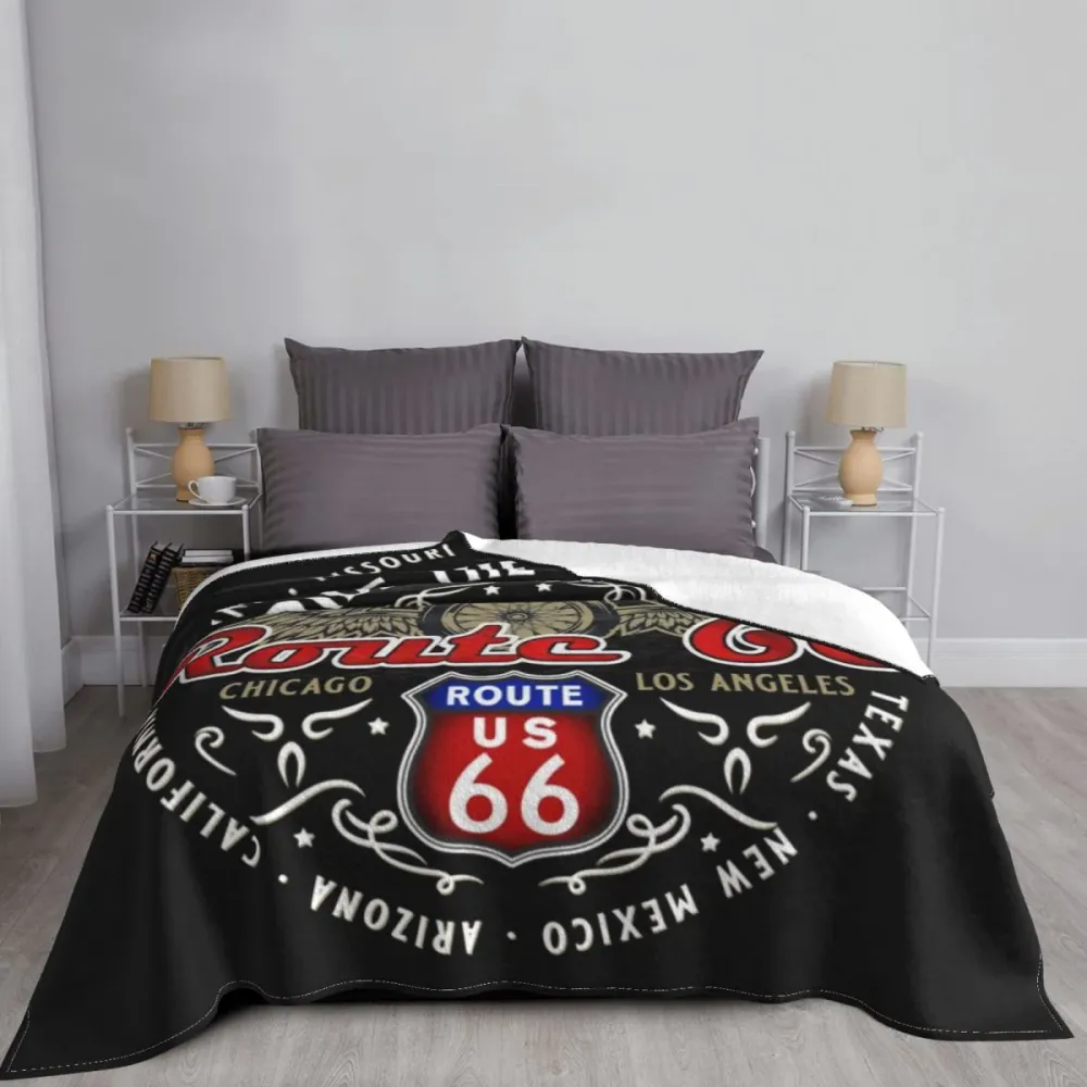 Plaid Moto Route 66 US Antre du Motard