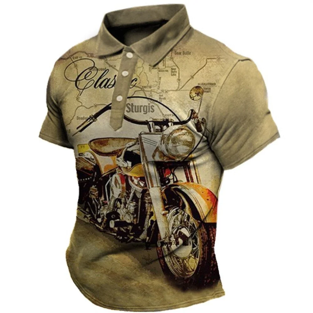 Polo Moto Classic Vintage Antre du Motard