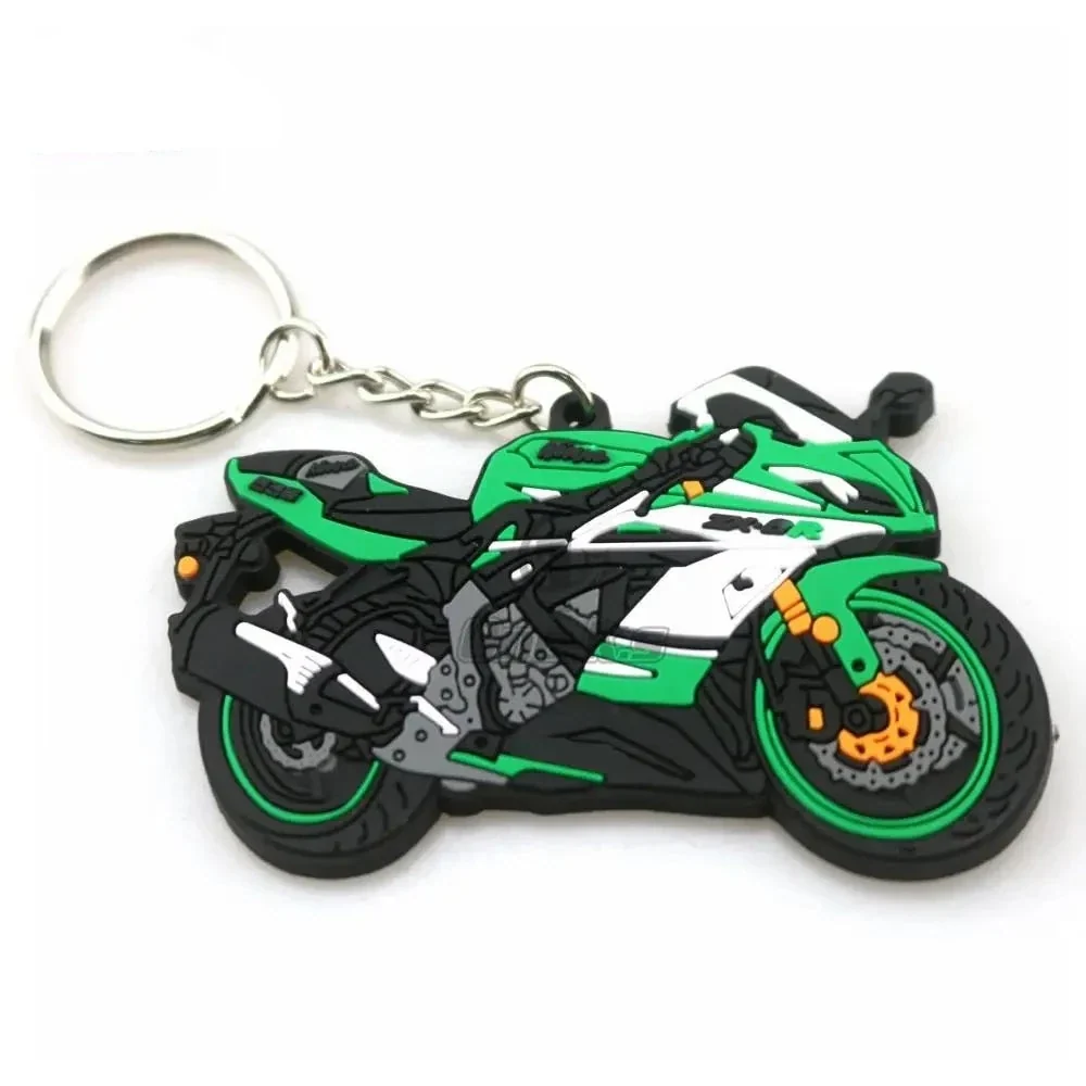Porte Clé Moto ZX6R En Caoutchouc Antre du Motard