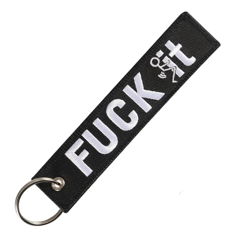 Porte-Clé Moto Fuck It Antre du Motard