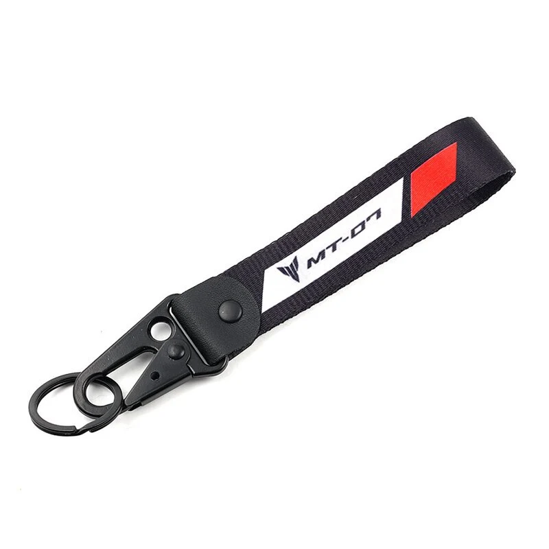 Porte-Clé Rouge Moto Inscription (Yamaha) MT-07 Antre du Motard