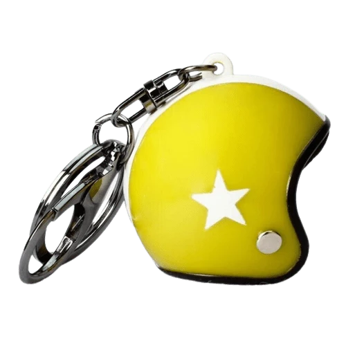 Porte-Clef Moto Casque Acrobatique Antre du Motard