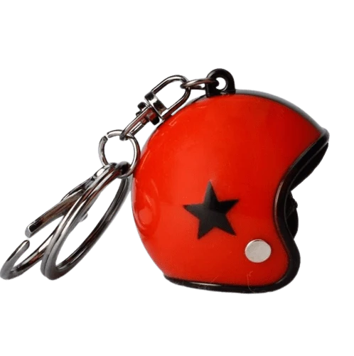 Porte-Clef Moto Casque de Cascadeur Antre du Motard