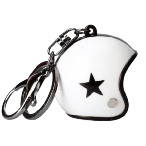Porte-Clef Moto<br> Casque de Trial Antre du Motard
